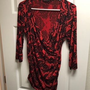 Sofia Vergara red blouse